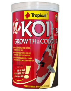 Koi Growth & Colour Pellet "S" 1l Boite Tropical TROPICAL - 1