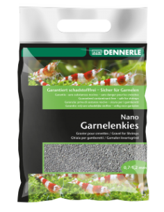 Nano Gravier Crevettes Gris Arkansas 0,5-1,2-mm 2Kg Dennerle Dennerle - 1