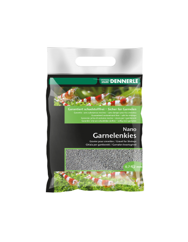 Nano Gravel Arkansas Garnaal 0,5-1,2mm 2Kg Dennerle Dennerle - 1