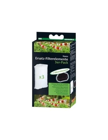 Nano Clean cartouches pour filtre d'angle 3p Dennerle Dennerle - 1
