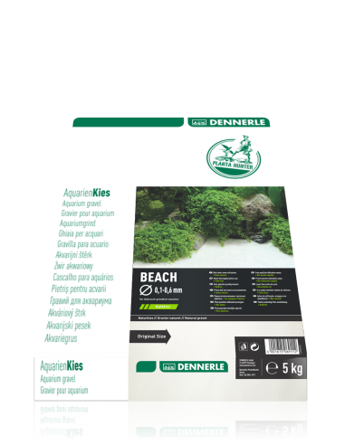 Gravier Naturel Plantahunter Beach 0,1-0,6mm - 5 Kg Dennerle Dennerle - 1