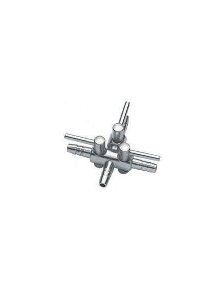 Metalen luchtklep 4-6 mm 3 uitlaten Blister 1pc Hobby HOBBY - 1