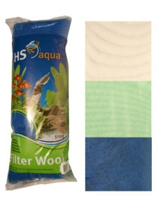 Hs Aqua Filterwool White HS aqua - 1