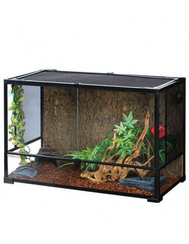 Terrarium 2 Portes 90x45x60cm Reptizoo Reptizoo - 1