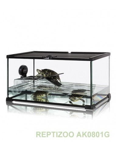 Turtle Starter Kit avec Terrasse 50.8x30.5x25.4cm Reptizoo Reptizoo - 2