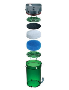 Classic 600 (2217) 1000L/H - 600L + Robinets EHEIM - 1