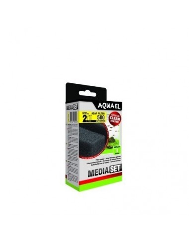 Standaard Foam voor Asap Filter 500 (2st) Aquael AQUAEL - 1