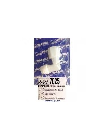 Osmoseur Raccord Coudé 1/4"Dennerle Dennerle - 1