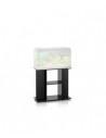 Meuble Étagère Noir Rekord 800  Juwel  81x36x73cm JUWEL - 1