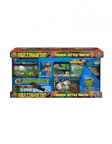 Reptihabitat Kit waterschildpadden 91x46x46cm Zoomed ZOOMED - 1
