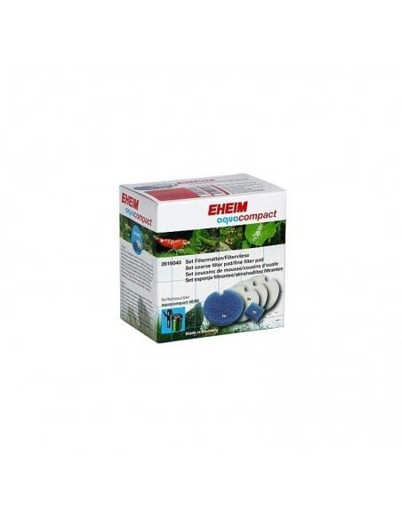 Eheim Aquacompact 40/60 schuim 2 blauw + 3 wit (op bestelling) EHEIM - 1