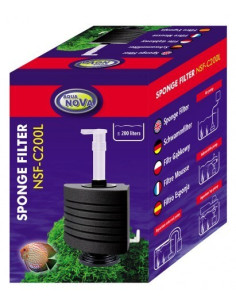 Hoeksponsfilter 200L Aqua-NoVa - 1