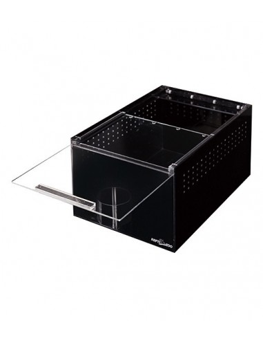 Acryl Terrarium Zwart 30x20x15cm Reptizoo Reptizoo - 1