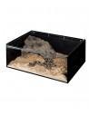 Terrarium Acrylique Noir 40x30x15cm Reptizoo Reptizoo - 2