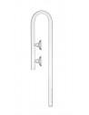 Lily pipe inflow 12-16mm HS aqua - 1